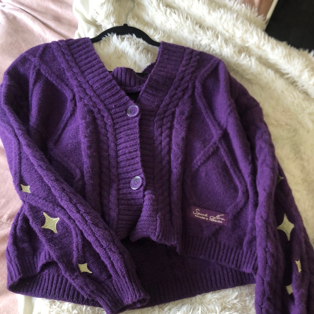 TAYLOR SWIFT SPEAK NOW CARDIGAN